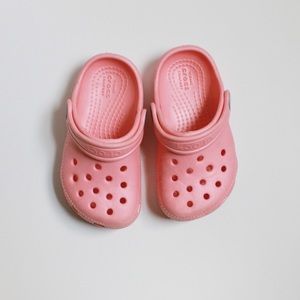 Pre-loved Kids Crocs Littles. Size:7